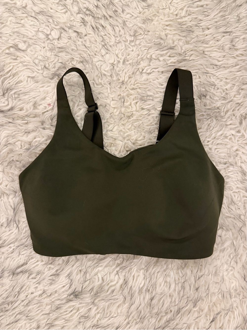 Lululemon Run Times Bra *High Support - Dark Olive